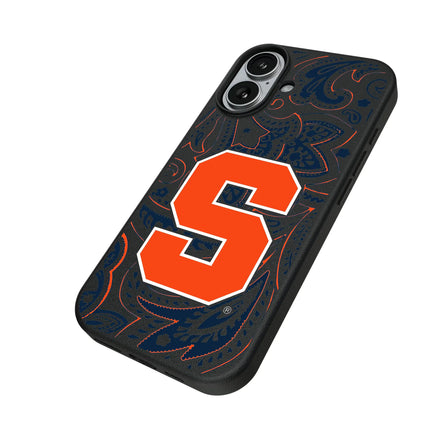 Syracuse University Orange Paisley MagSafe Compatible Phone Case for Apple iPhone