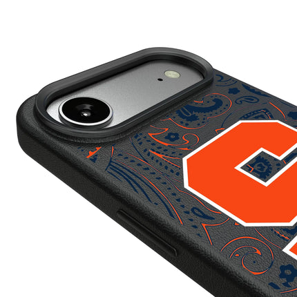 Syracuse University Orange Paisley MagSafe Compatible Phone Case for Apple iPhone