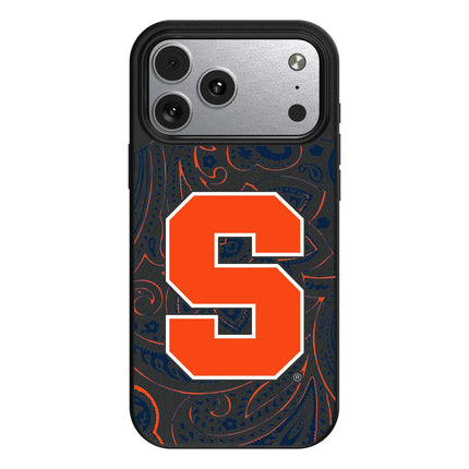 Syracuse University Orange Paisley MagSafe Compatible Phone Case for Apple iPhone