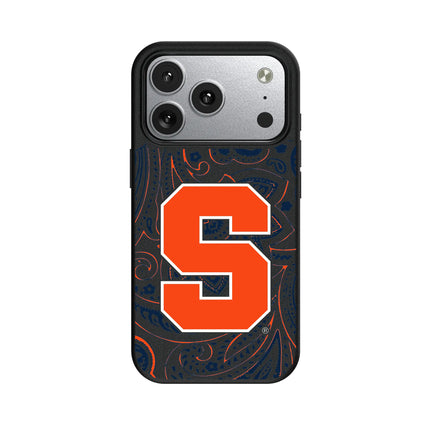 Syracuse University Orange Paisley MagSafe Compatible Phone Case for Apple iPhone