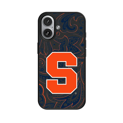 Syracuse University Orange Paisley MagSafe Compatible Phone Case for Apple iPhone