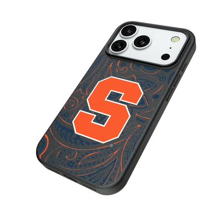 Syracuse University Orange Paisley MagSafe Compatible Phone Case for Apple iPhone