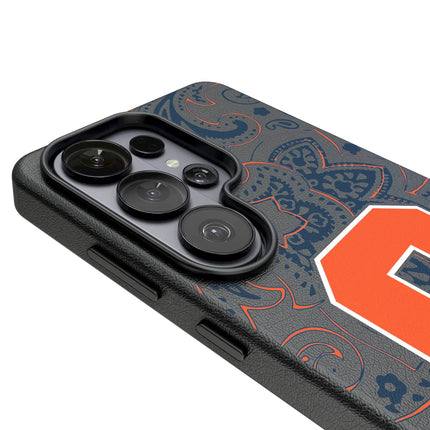Syracuse University Orange Paisley MagSafe Compatible Phone Case for Samsung Galaxy