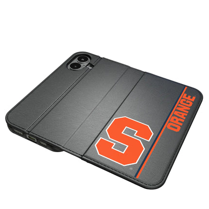 Syracuse University Orange Sidebar Folio 2.0 Case for Apple iPhone