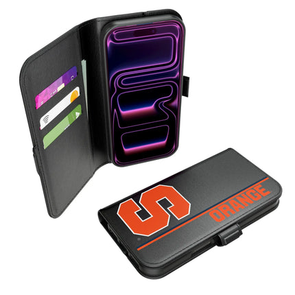 Syracuse University Orange Sidebar Folio 2.0 Case for Apple iPhone