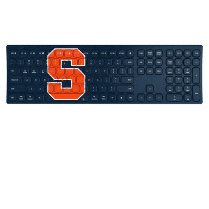 Syracuse University Orange Solid Curved Wireless Keyboard