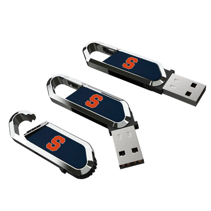 Syracuse University Orange Solid USB 64GB Clip Style Flash Drive