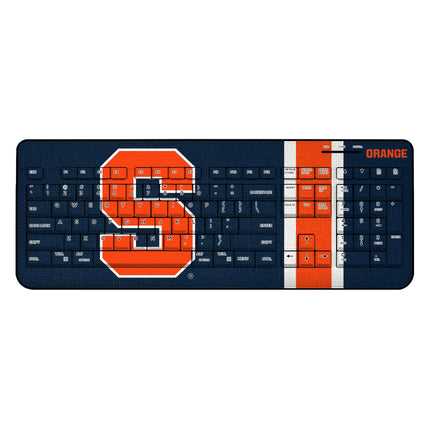 Syracuse University Orange Stripe Wireless USB Keyboard