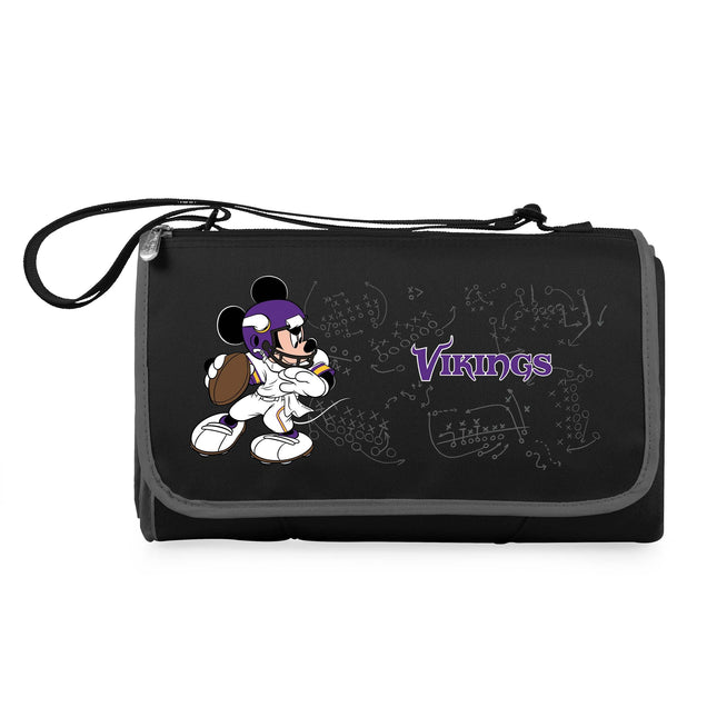 Minnesota Vikings Blanket Tote Outdoor Picnic Blanket