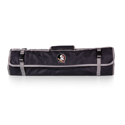 Florida State Seminoles - 3-Piece BBQ Tote & Grill Set