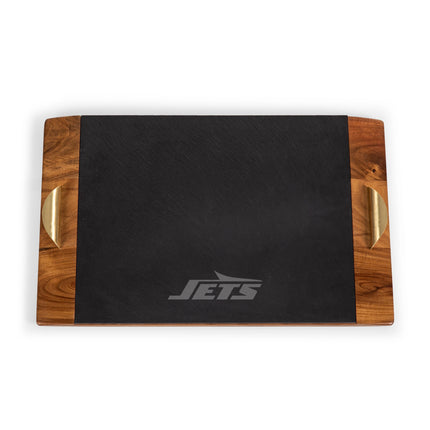 New York Jets - Covina Acacia and Slate Serving Tray