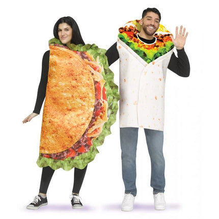 Taco and Burrito Costume Set