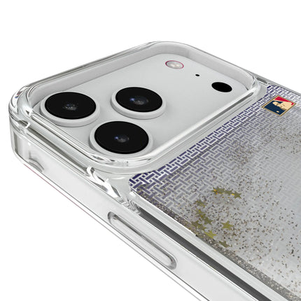 Tampa Bay 1998-2000 - Cooperstown Collection Linen Glitter Phone Case for Apple iPhone