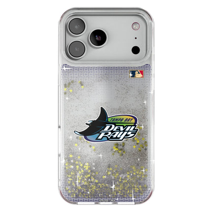 Tampa Bay 1998-2000 - Cooperstown Collection Linen Glitter Phone Case for Apple iPhone