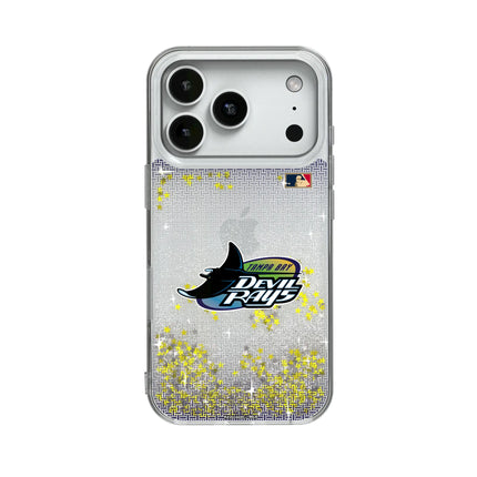 Tampa Bay 1998-2000 - Cooperstown Collection Linen Glitter Phone Case for Apple iPhone