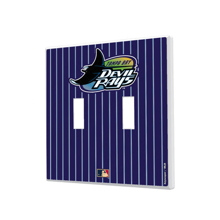 Tampa Bay 1998-2000 - Cooperstown Collection Pinstripe Hidden-Screw Light Switch Plate