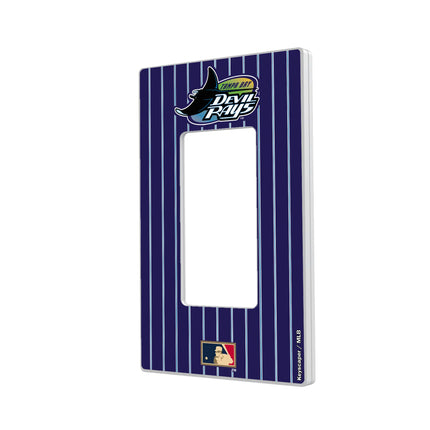 Tampa Bay 1998-2000 - Cooperstown Collection Pinstripe Hidden-Screw Light Switch Plate