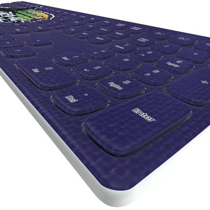 Tampa Bay 1998-2000 - Cooperstown Collection Solid Curved Wireless Keyboard