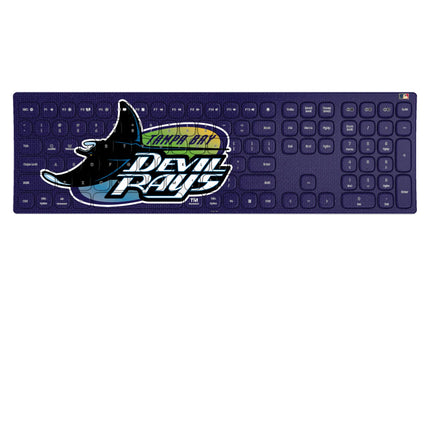 Tampa Bay 1998-2000 - Cooperstown Collection Solid Curved Wireless Keyboard