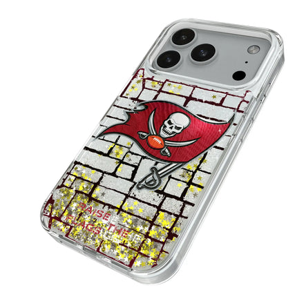 Tampa Bay Buccaneers Brick Glitter Phone Case for Apple iPhone