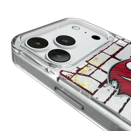Tampa Bay Buccaneers Brick Glitter Phone Case for Apple iPhone