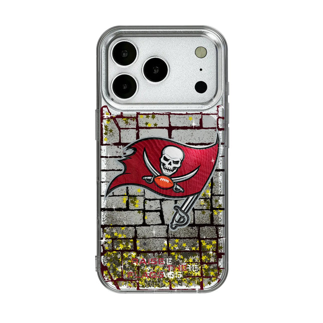 Tampa Bay Buccaneers Brick Glitter Phone Case for Apple iPhone