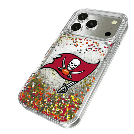 Tampa Bay Buccaneers Confetti Glitter Phone Case for Apple iPhone