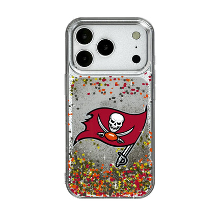 Tampa Bay Buccaneers Confetti Glitter Phone Case for Apple iPhone