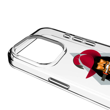 Tampa Bay Buccaneers Deco Clear Phone Case for Apple iPhone