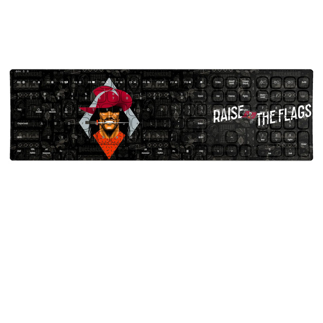 Tampa Bay Buccaneers Deco Curved Wireless Keyboard