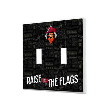 Tampa Bay Buccaneers Deco Hidden-Screw Light Switch Plate