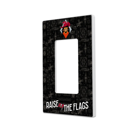 Tampa Bay Buccaneers Deco Hidden-Screw Light Switch Plate
