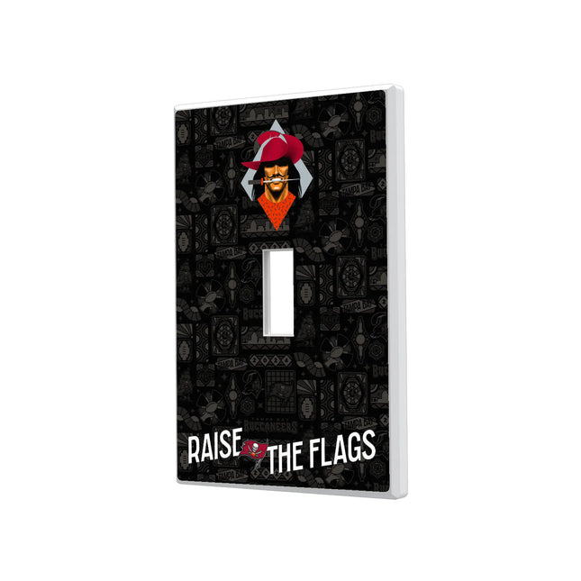 Tampa Bay Buccaneers Deco Hidden-Screw Light Switch Plate