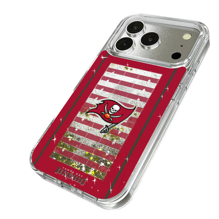 Tampa Bay Buccaneers Field Glitter Phone Case for Apple iPhone
