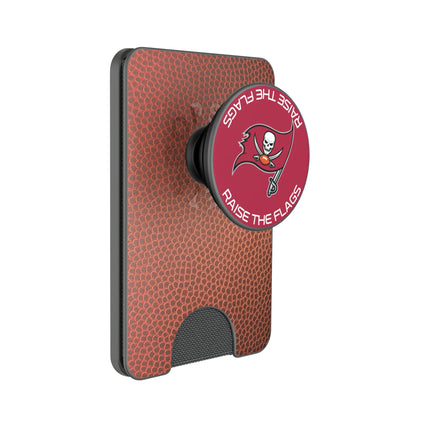 Tampa Bay Buccaneers Football PopSockets MagSafe-Compatible PopWallet+