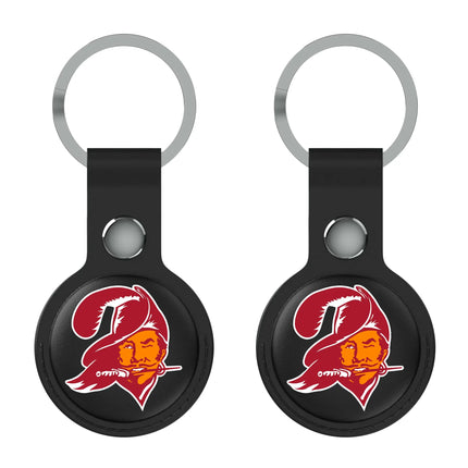 Tampa Bay Buccaneers Historic Collection Insignia Black Airtag Holder 2-Pack