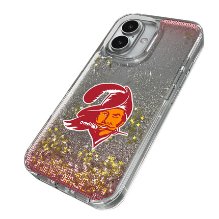 Tampa Bay Buccaneers Historic Collection Linen Glitter Phone Case for Apple iPhone