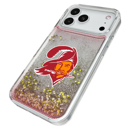 Tampa Bay Buccaneers Historic Collection Linen Glitter Phone Case for Apple iPhone