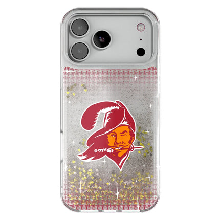 Tampa Bay Buccaneers Historic Collection Linen Glitter Phone Case for Apple iPhone