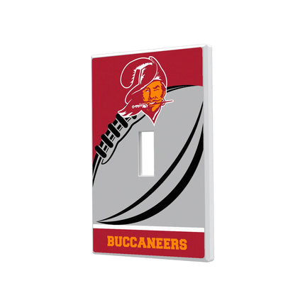 Tampa Bay Buccaneers Historic Collection Passtime Hidden-Screw Light Switch Plate