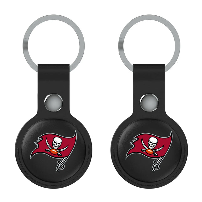 Tampa Bay Buccaneers Insignia Black Airtag Holder 2-Pack