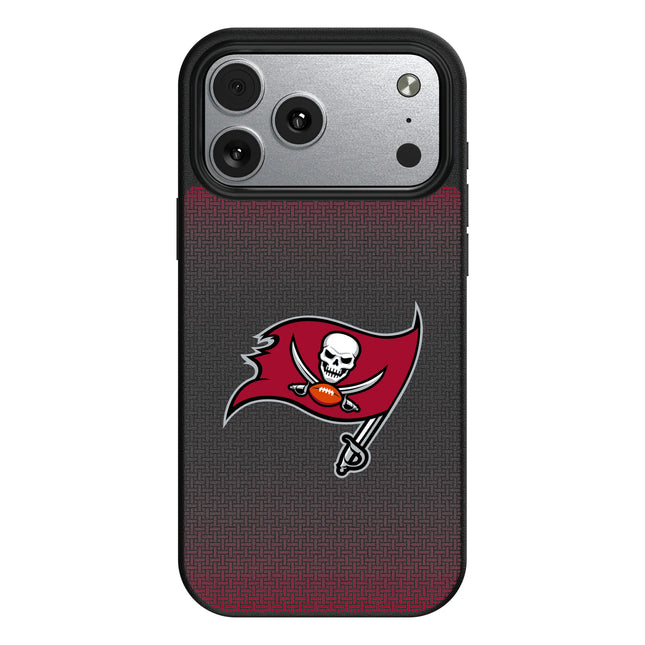 Tampa Bay Buccaneers Linen MagSafe Compatible Phone Case for Apple iPhone