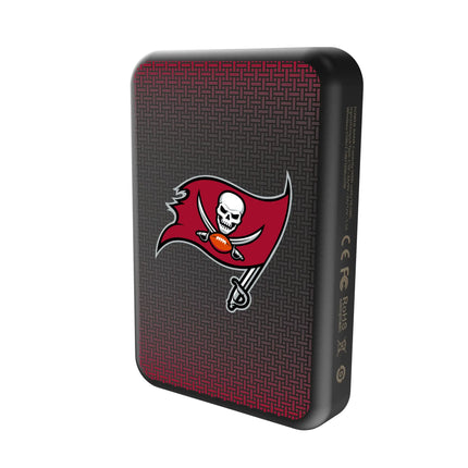 Tampa Bay Buccaneers Linen Wireless Mag Power Bank