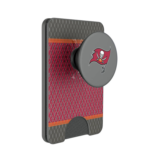 Tampa Bay Buccaneers Mesh PopSockets MagSafe-Compatible PopWallet+
