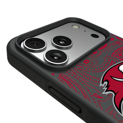 Tampa Bay Buccaneers Paisley Bump Phone Case for Apple iPhone