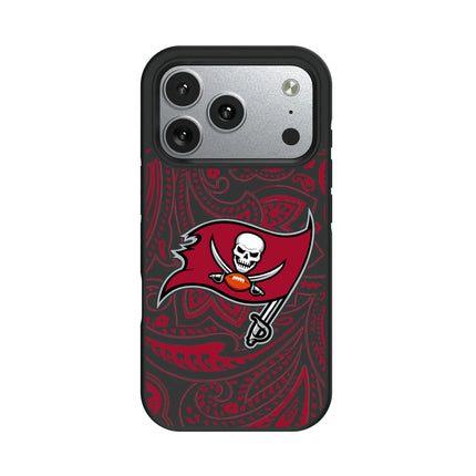 Tampa Bay Buccaneers Paisley Bump Phone Case for Apple iPhone