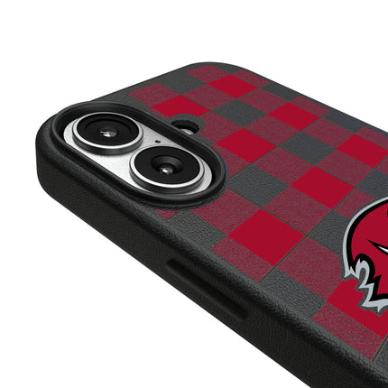Tampa Bay Buccaneers Plaid MagSafe Compatible Phone Case for Apple iPhone