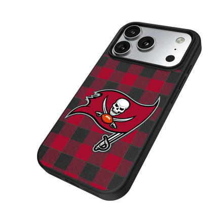 Tampa Bay Buccaneers Plaid MagSafe Compatible Phone Case for Apple iPhone