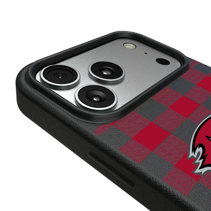 Tampa Bay Buccaneers Plaid MagSafe Compatible Phone Case for Apple iPhone