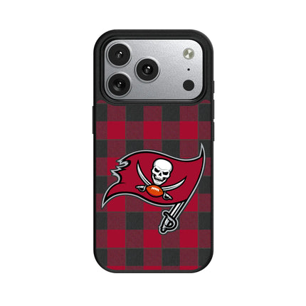 Tampa Bay Buccaneers Plaid MagSafe Compatible Phone Case for Apple iPhone